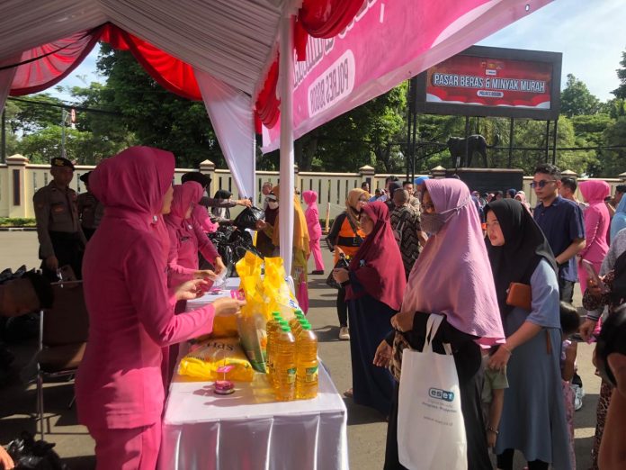 pasar murah Polres Bogor