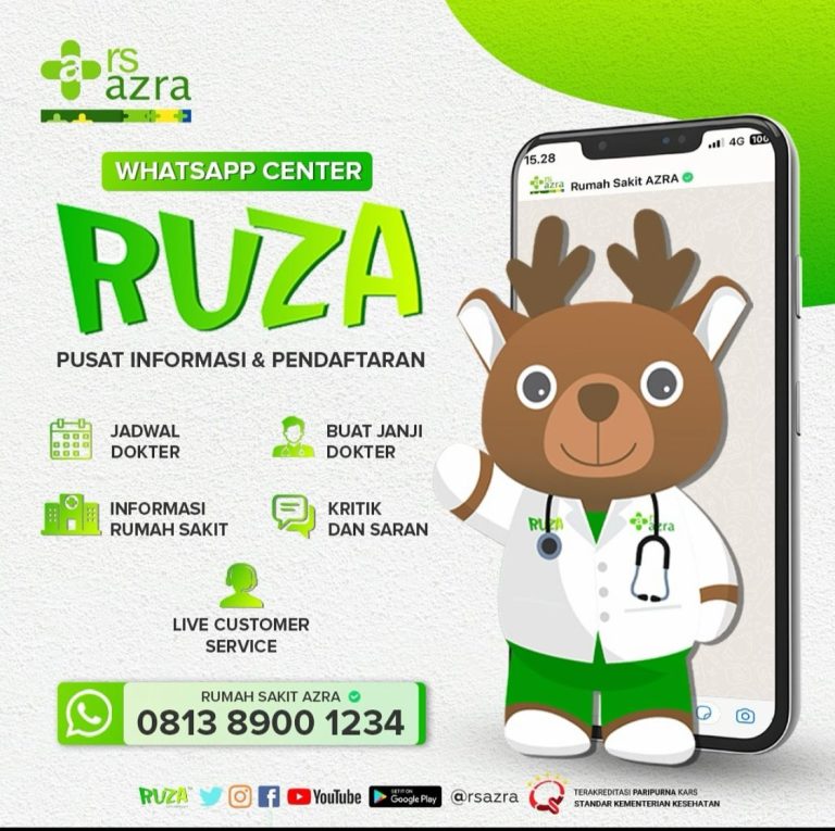 Pendaftaran di RS AZRA Bogor Semakin Mudah dengan Aplikasi WhatsApp