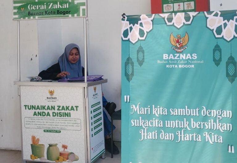Mudahkan Muzaki, Baznas Kota Bogor Buka Gerai Zakat Ramadan di 5 Titik