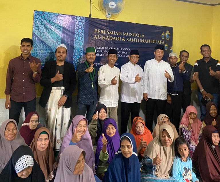 Rampung Dibedah, BAZNAS Kota Bogor Resmikan Mushola Al Hadadi 