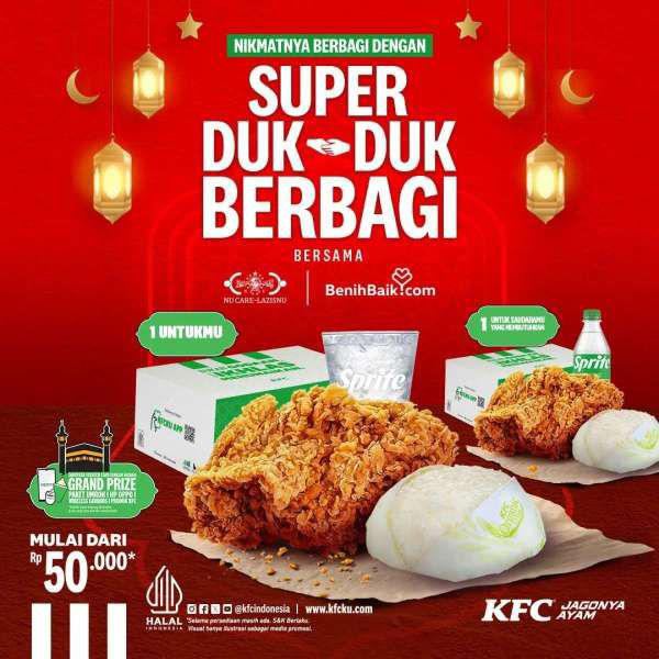 Promo KFC Spesial Ramadan Berkah Selasa 12 Maret 2024
