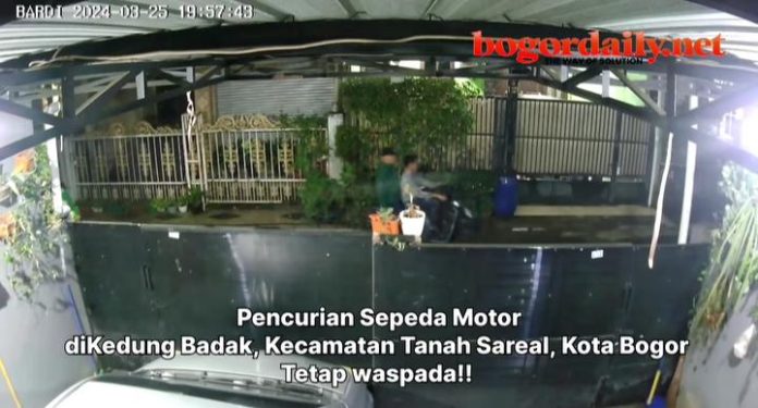 Pencurian Motor Tanah Sareal