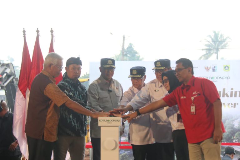 Menhub RI dan Pj Bupati Bogor Tinjau Langsung Lokasi Groundbreaking Fly Over Tenjo