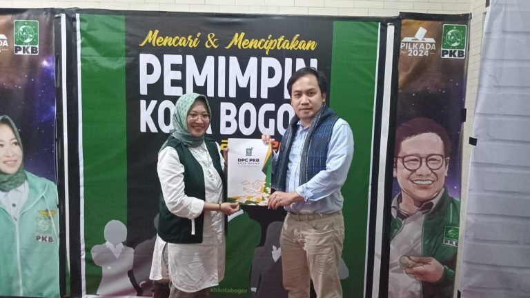 Kembalikan Formulir Pendaftaran, Bakal Calon Wali Kota Bogor Aji Jaya Bintara Optimis Diusung PKB