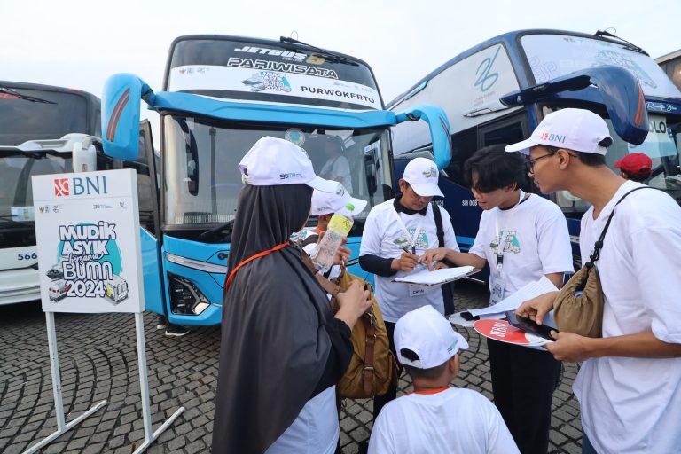 Mudik Asyik Bersama BUMN, BNI Antarkan 4.200 Pemudik Pulang Kampung