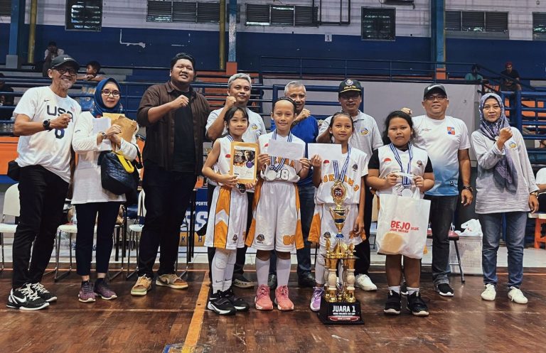 Cetak Sejarah, Sejumlah Tim Juarai Kompetisi 3×3 Bola Basket Antar SD di Kota Bogor
