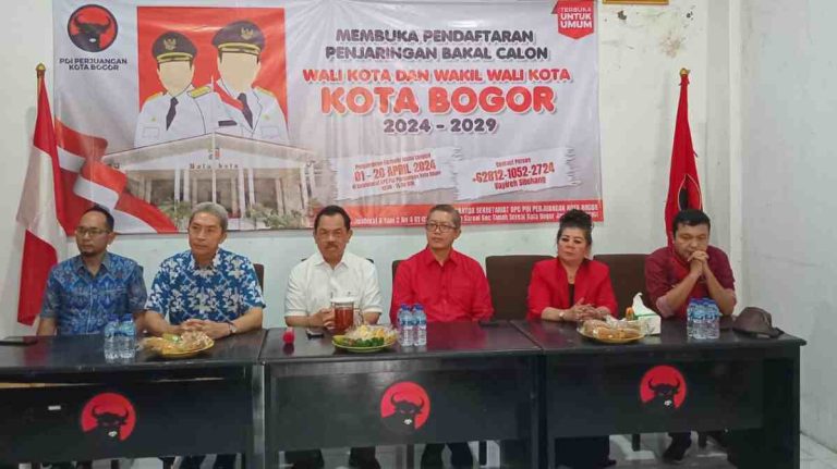 Bawa Dedie Rachim, PAN Kota Bogor Datangi PDIP
