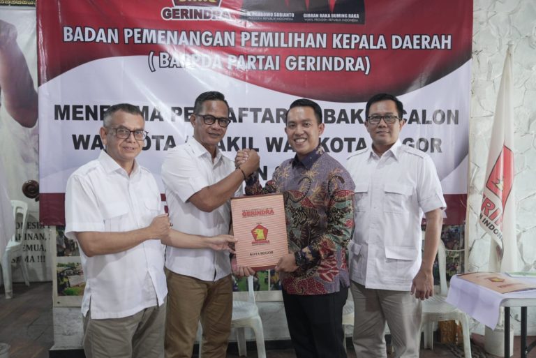 Sendi Fardiansyah Daftar Bacawalkot Bogor Via Gerindra