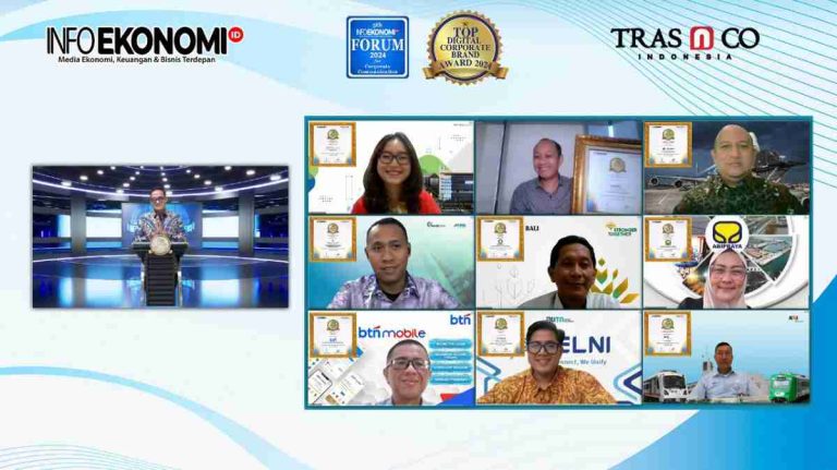 InfoEkonomi.ID Sukses Gelar Anugerah Penghargaan 5th Top Digital Corporate Brand Award 2024