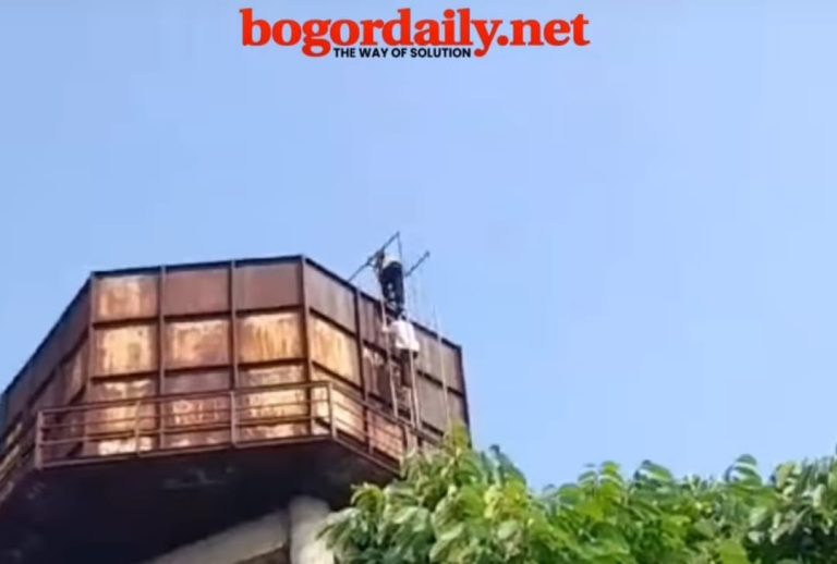 Pemuda Panjat Tower di Tanah Sareal Bogor Diduga Mau Bunuh Diri