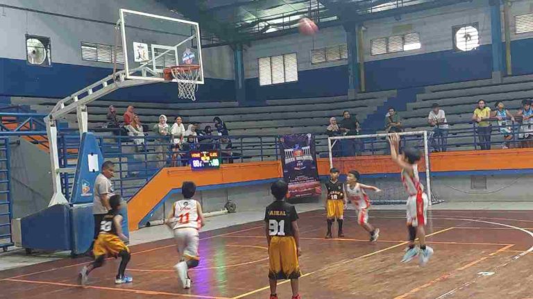 Pertama di Kota Bogor, Komite SDN Sukadamai 3 Gelar Kompetisi 3×3 Bola Basket Antar SD 