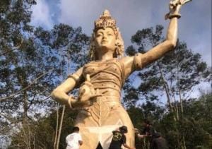 Viral Patung Dewi Kencana di Puncak Bogor Ditolak Warga, Ternyata Karena Ini