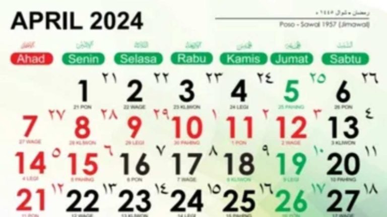 Rabu Kliwon 3 April 2024 dalam Kalender dan Primbon Jawa. Simak di Sini 