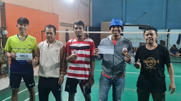 Selamat! Davin/Robby Jadi Juara Ramadhan Cup Tirta Karya 2024