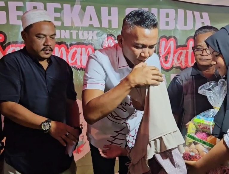 Kang JM Apresiasi Santunan Anak Yatim Piatu oleh PKL di Kota Bogor
