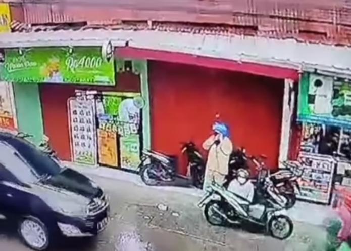 Pencurian Motor di Jalan Raya Pintu Ledeng, Satu Honda Beat Raib