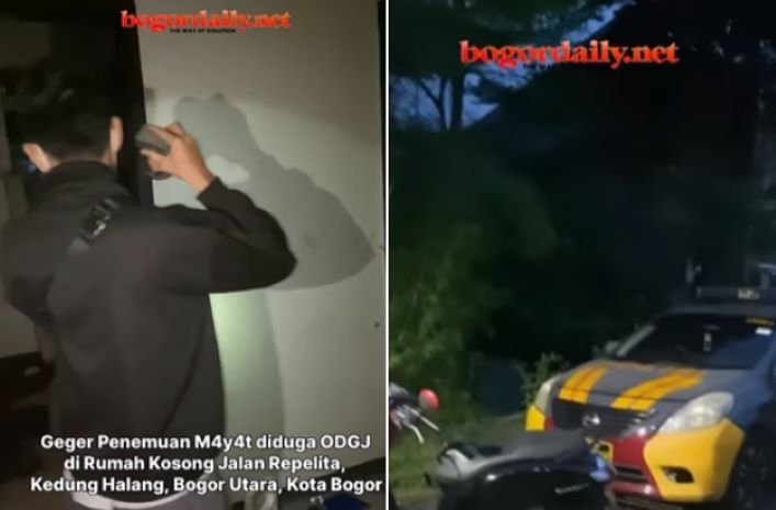 Warga Kedunghalang Bogor Geger, Mayat Ditemukan di Rumah Kosong