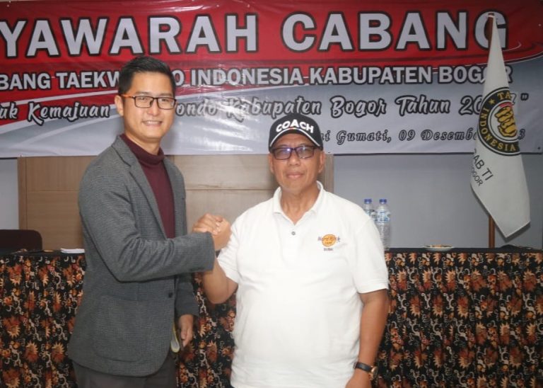 KONI Apresiasi Langkah Maju Pengcab Taekwondo Kabupaten Bogor