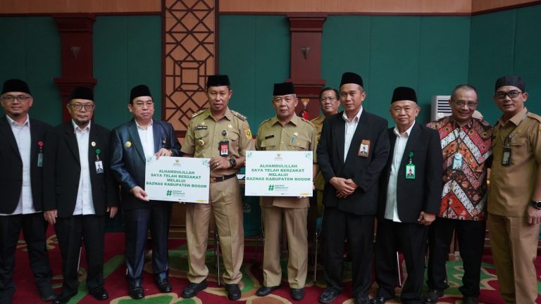 Pemkab Bogor Ajak Kepala Perangkat Daerah dan ASN Kabupaten Bogor Salurkan Zakat 