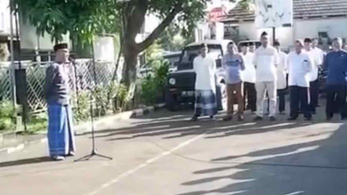 Camat Tanah Sareal Pimpin Apel dan Halal Bihalal di Kantor Kecamatan 