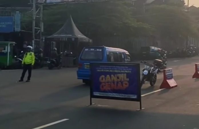 Ganjil genap Puncak Bogor