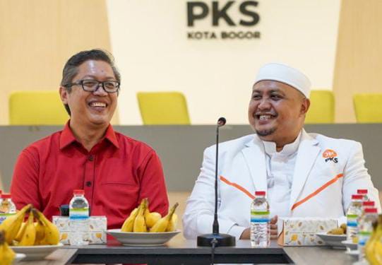 PKS Kota Bogor Terima Kunjungan PDIP, Jalin Koalisi di Pilwalkot?