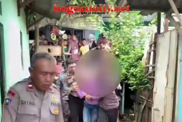 Tertangkap Basah Bobol Rumah Warga di Ciawi Bogor, Pria Diduga Maling Ditangkap
