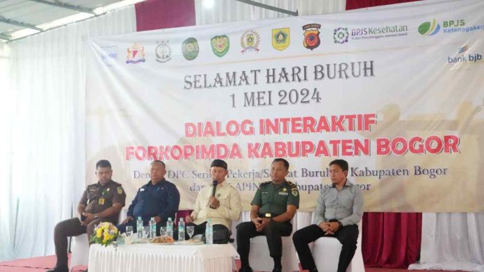 Pj Bupati Bogor Serap Aspirasi Serikat Buruh dan Ajak Jaga Kondusifitas Iklim Investasi_1