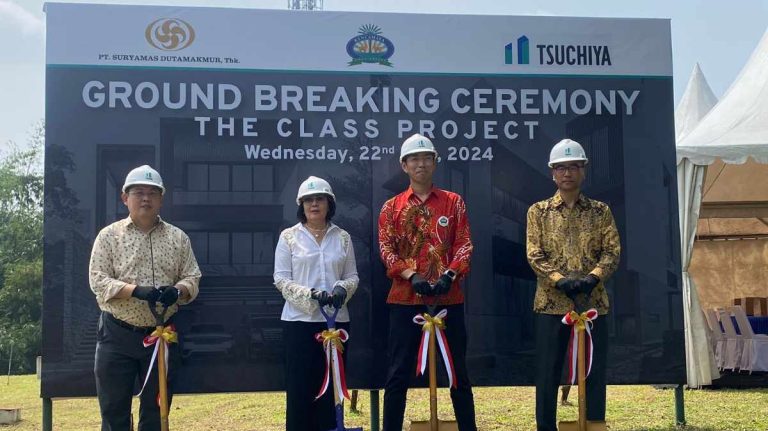 Rancamaya Golf Estate dan PT Tsuchiya Development Indonesia Gelar Ground Breaking Ceremony untuk The Class Project