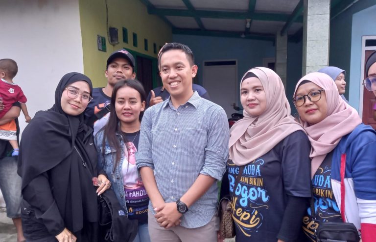 Warga Pamoyanan Guyub Dukung Sendi Fardiansyah Jadi Wali Kota Bogor