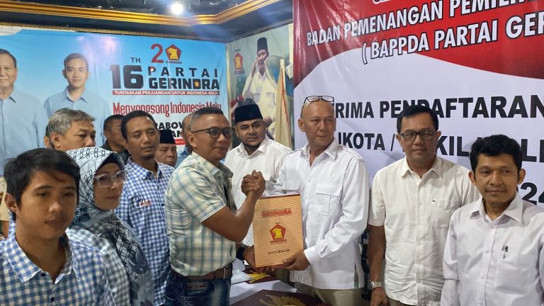 Jenal Mutaqin Daftar Jadi Calon Wali Kota Bogor: Gerindra Prioritaskan Kader Internal