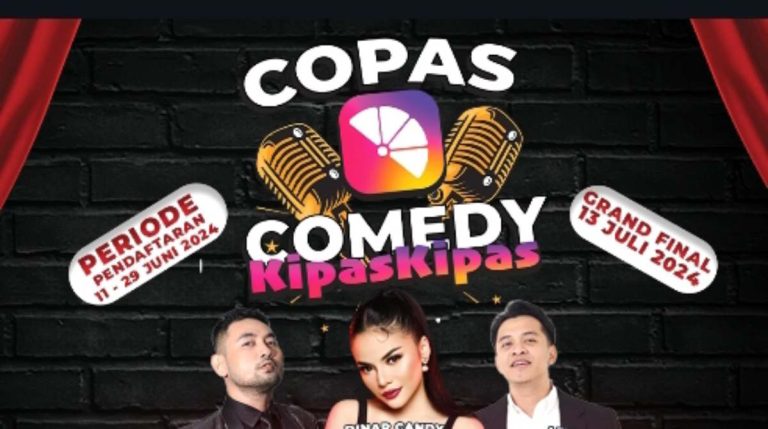 Ayo! Ikuti Kompetisi StandUp Comedy KipasKipas (COPAS) Berhadiah Jutaan