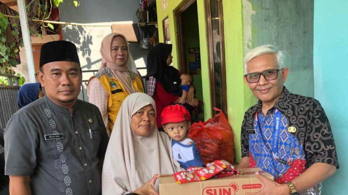 DPMD Kabupaten Bogor Serahkan Bantuan untuk Ibu Hamil dan Balita di 16 Posyandu Kecamatan Citeureup