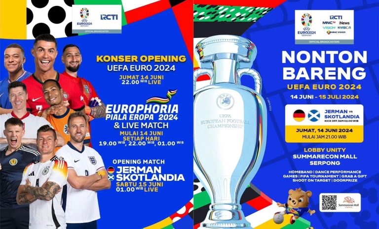 Jadwal Euro 2024 Tayang di RCTI, Laga Pembuka Jerman vs Skotlandia