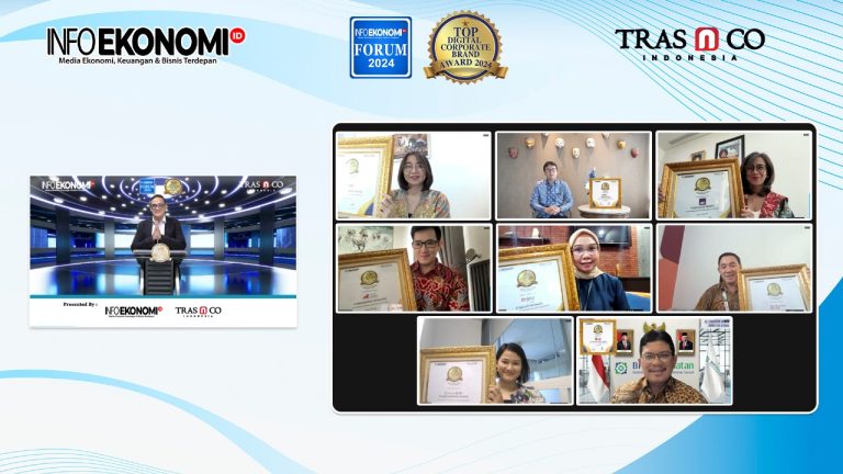 InfoEkonomi.ID Sukses Gelar Anugerah Penghargaan 6th Top Digital Corporate Brand Award 2024