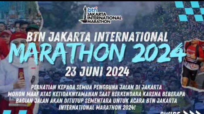 Jakarta Siap Gelar BTN Jakarta International Marathon 2024