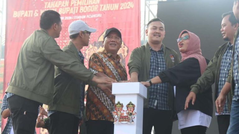 KPU Kabupaten Bogor Luncurkan Tahapan, Jingle dan Maskot Pilkada 2024
