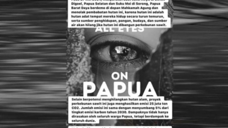 Kenapa All Eyes On Papua Viral? Ini Penjelasannya 