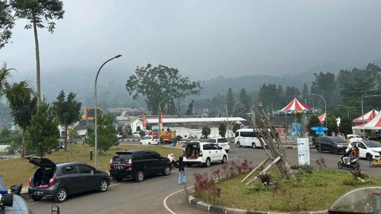 Melihat Rest Area Gunung Mas Puncak Pasca Penertiban PKL