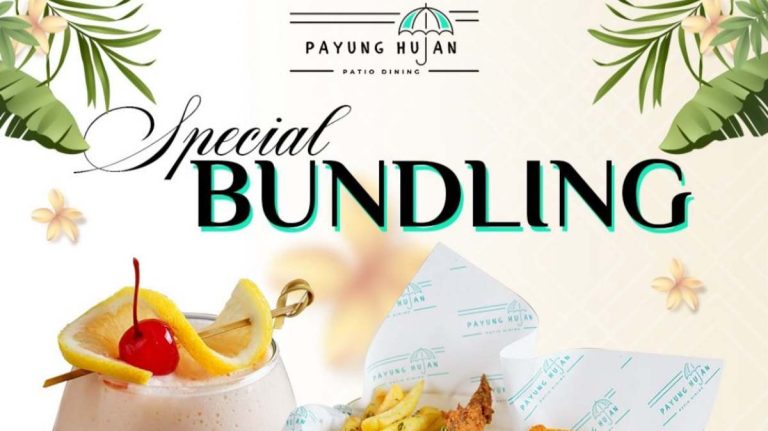 Payung Hujan Patio Dining Tawarkan Spesial Bundling