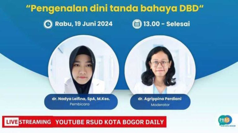 RSUD Kota Bogor Gelar Podcast Kesehatan, Simak Jadwalnya