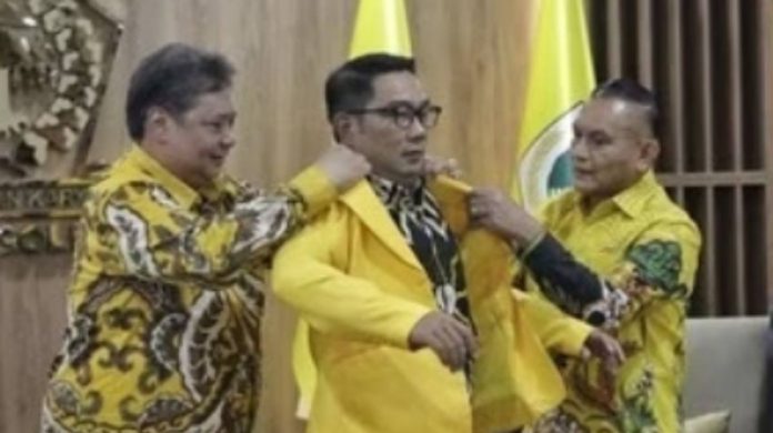 Ridwan Kamil-Dedi Mulyadi Disiapkan Golkar di Pilgub Jabar 2024