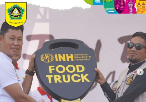 Pemkab Bogor Terima Bantuan Food Truck dan Logistic Truck dari INH untuk Penanganan Bencana