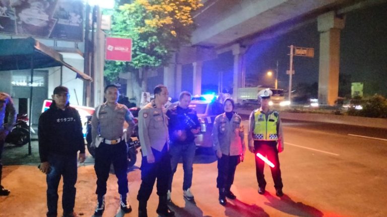 Polsek Tanah Sareal Gelar Patroli Antisipasi Potensi Tawuran di Jalan Sholeh Iskandar