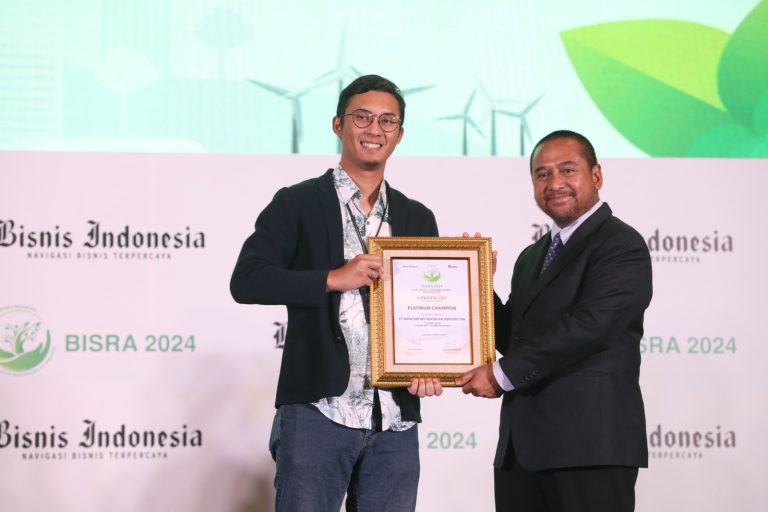 Upaya Nyata BRI Atasi Masalah Sampah dan Lawan Perubahan Iklim Buahkan Penghargaan Platinum pada BISRA Awards 2024