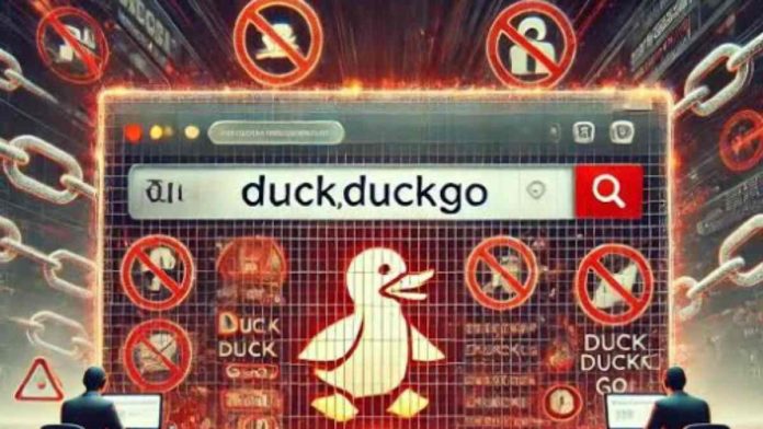 DuckDuckGo no blokir