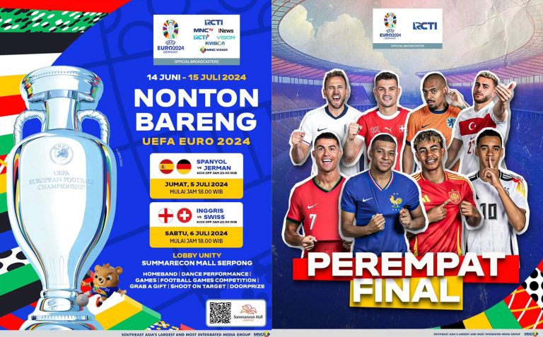 Masuki Perempat Final EURO 2024, RCTI Menghadirkan Nobar EURO di Serpong