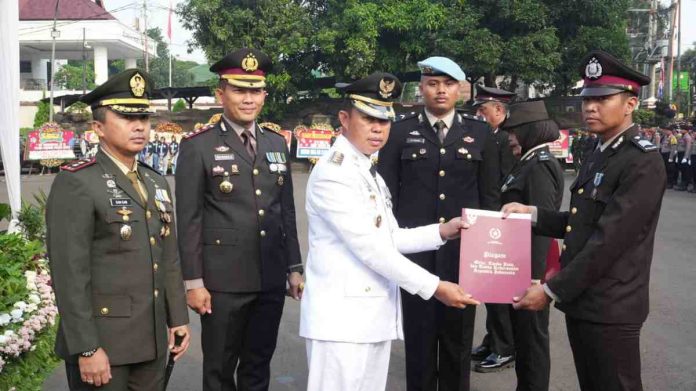 HUT Bhayangkara Ke-78, Pj Bupati Bogor Apresiasi Polri Jaga Keamanan dan Ketertiban