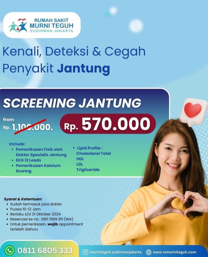 Screening jantung murni teguh