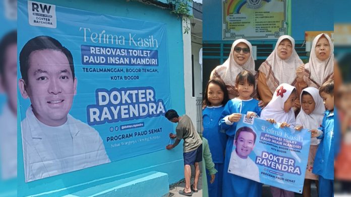 Renovasi Toilet, Dokter Rayendra Kenalkan Program PAUD Sehat